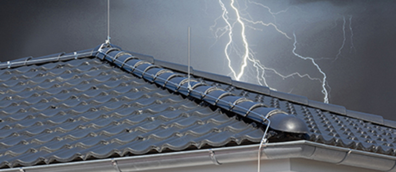 Äußerer Blitzschutz bei Green Solar Cologne Elektroinstallation in Köln